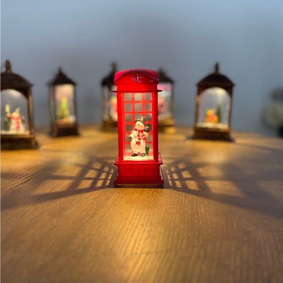 Other - Christmas LED Snowman Lantern | Mini Holiday Decor Night Light